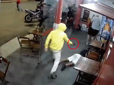 飲食店で男が射殺される（ブラジル）