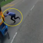 男性がトレーラーに轢かれる事故（シンガポール）