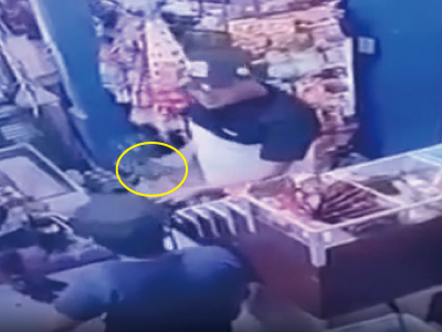食料品店の店員が襲撃者に射殺される（メキシコ）