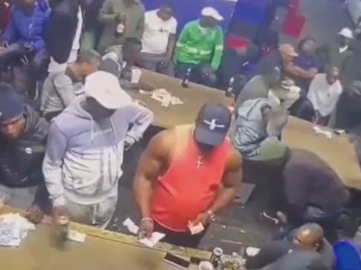 違法賭博場で強盗事件（南アフリカ）
