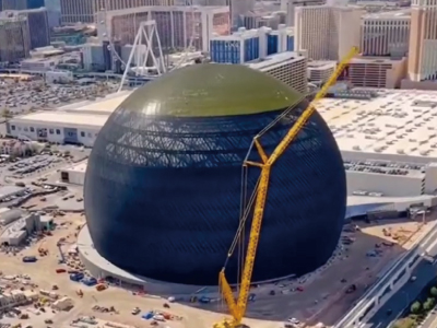 ラスベガスにあるThe Sphere（アメリカ）