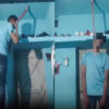 青年が学生寮で首吊り自殺をする事件（インド）