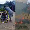 スマホを盗んだ青年が放火され殺害される（ナイジェリア）