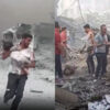 イスラエル軍がガザ地区に報復空爆（パレスチナ国）