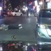 バイクと車の事故（中国）