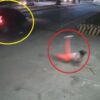 女性が猛スピードの車に轢かれ死亡する（ブラジル）