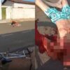 のどを刺された男性が路上で失血死(ブラジル)