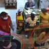 女が見知らぬ隣のテーブルの女性の顔に熱い鍋のスープをぶっかける事件（中国）